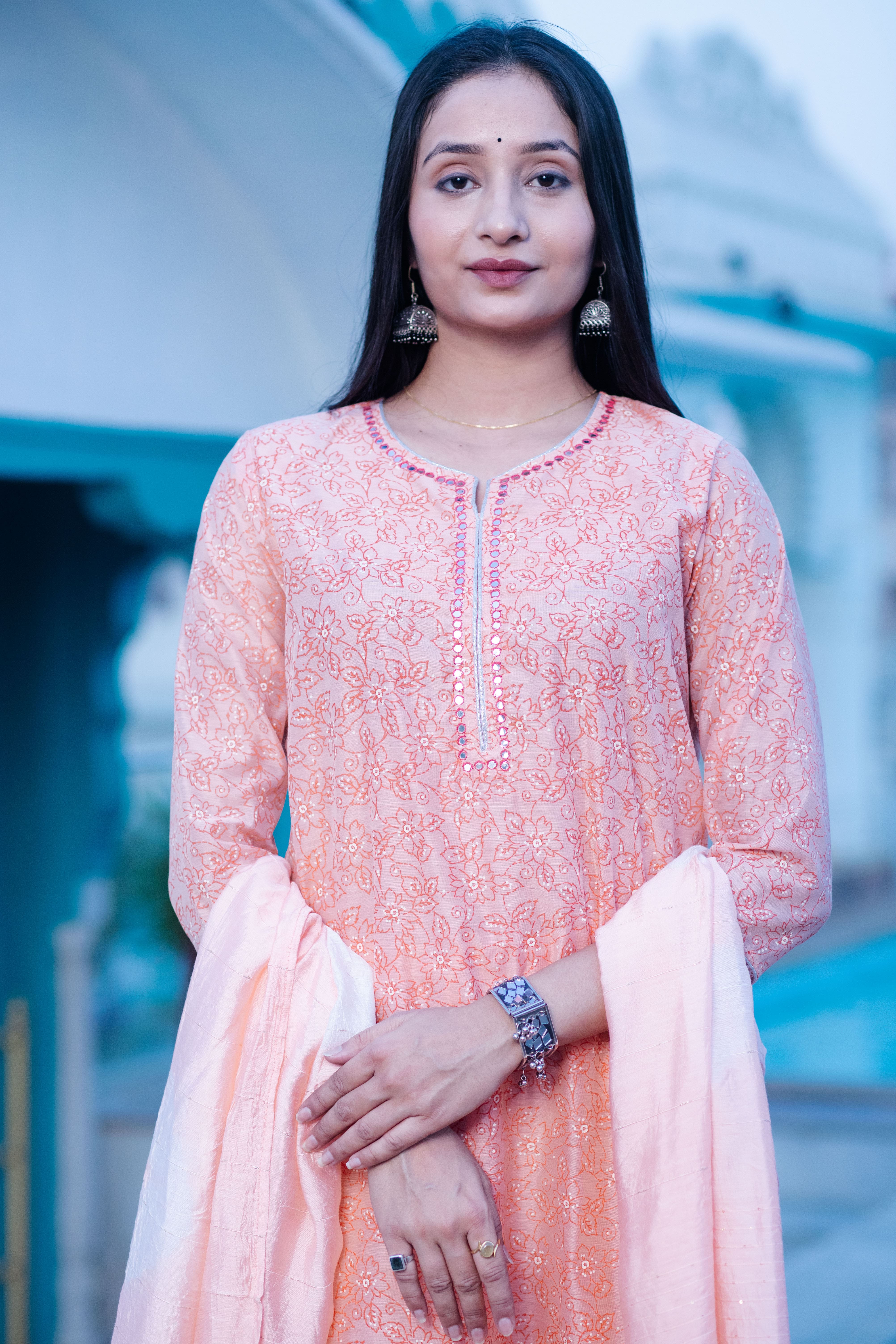 Peach Elegance Redefined