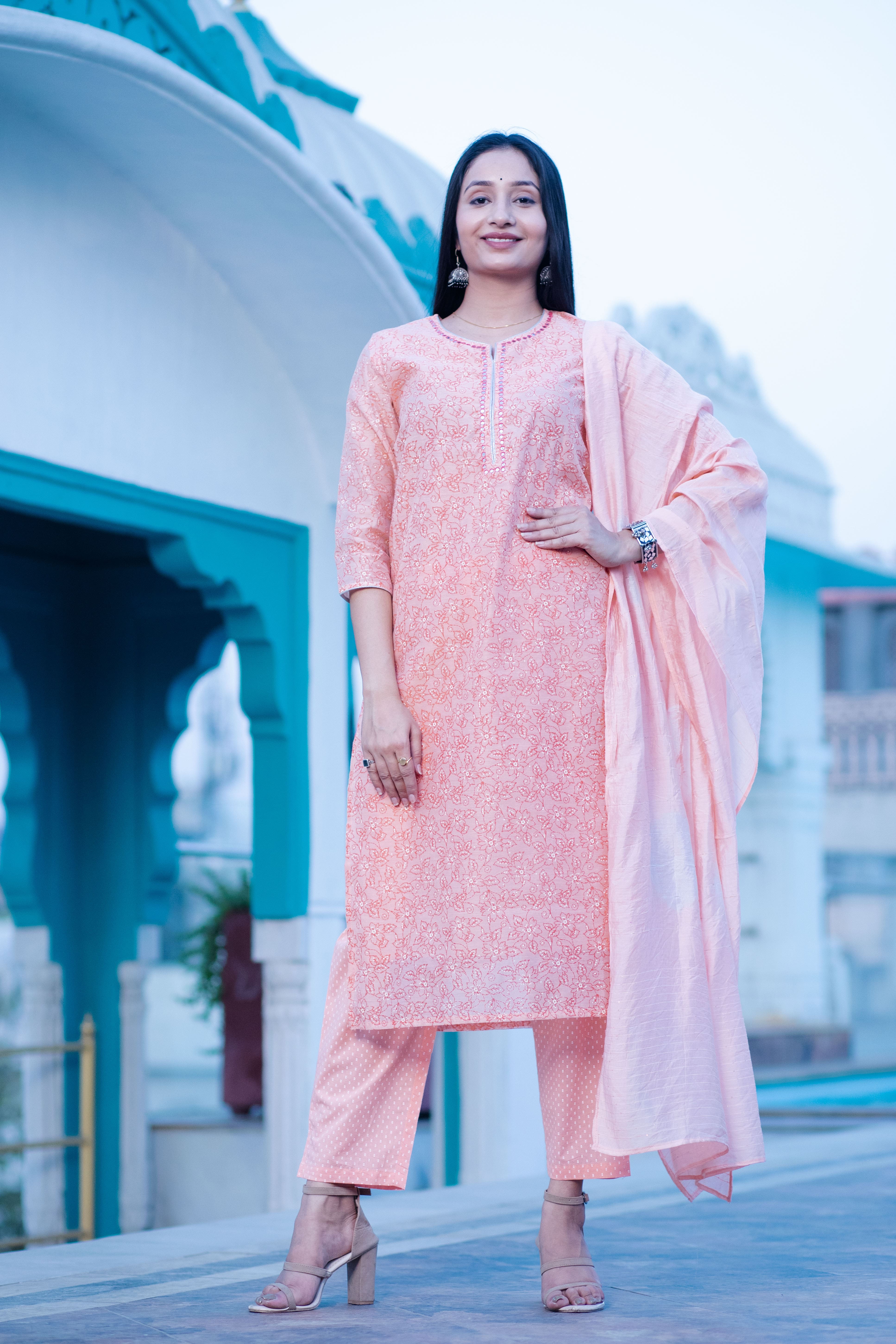 Peach Elegance Redefined