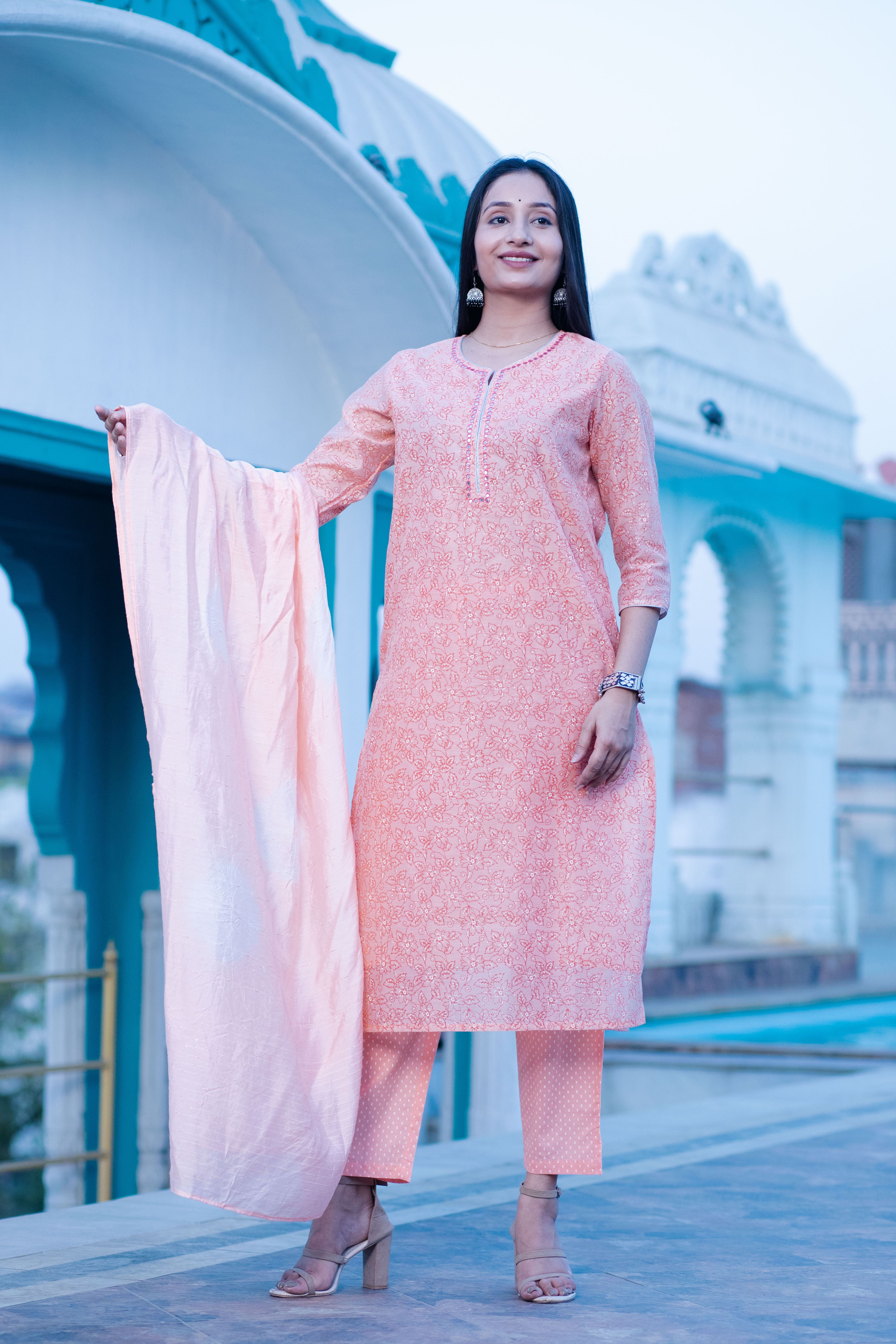 Peach Elegance Redefined