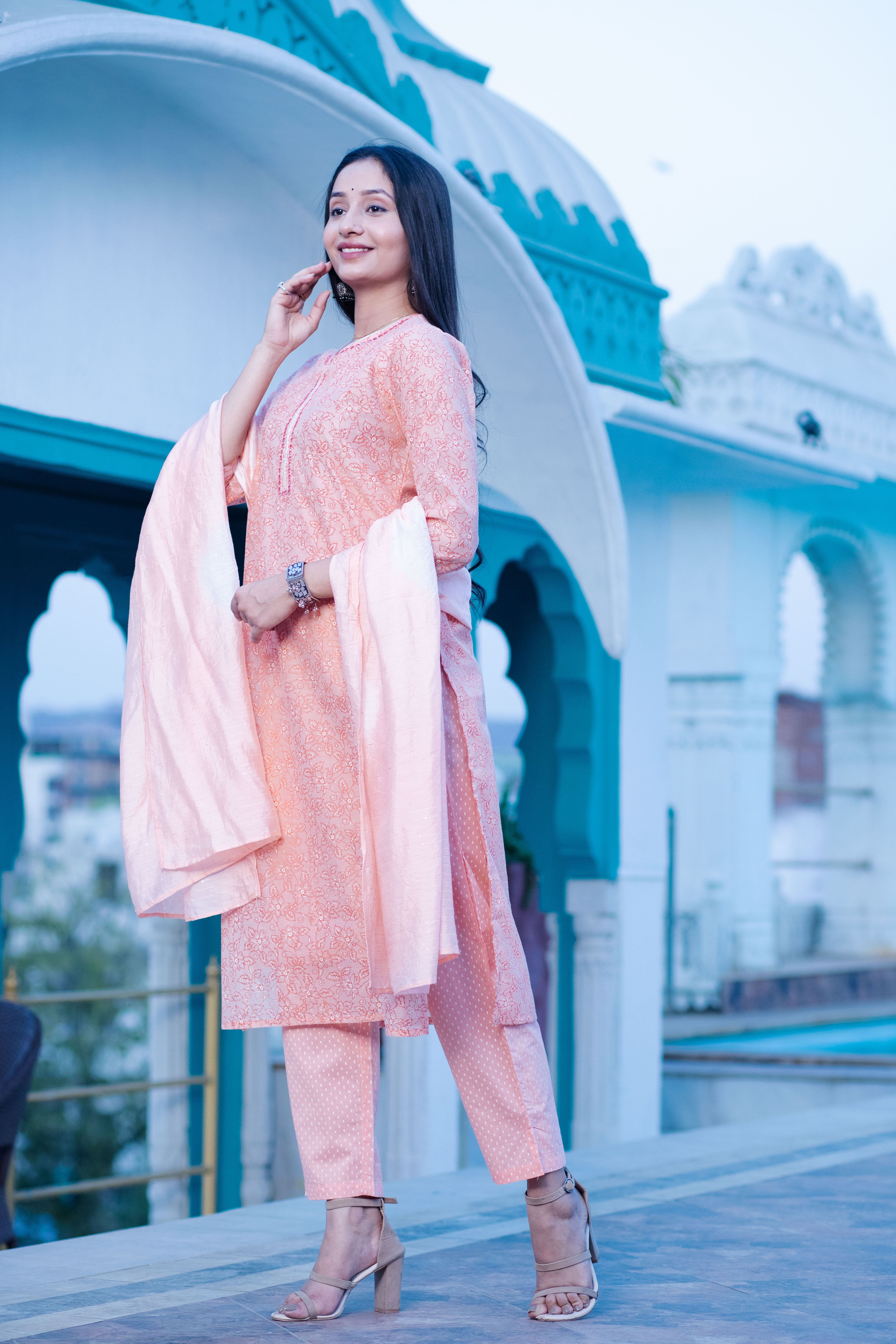 Peach Elegance Redefined